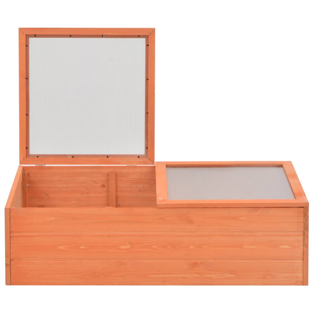 Invernadero de madera 100x50x34 cm