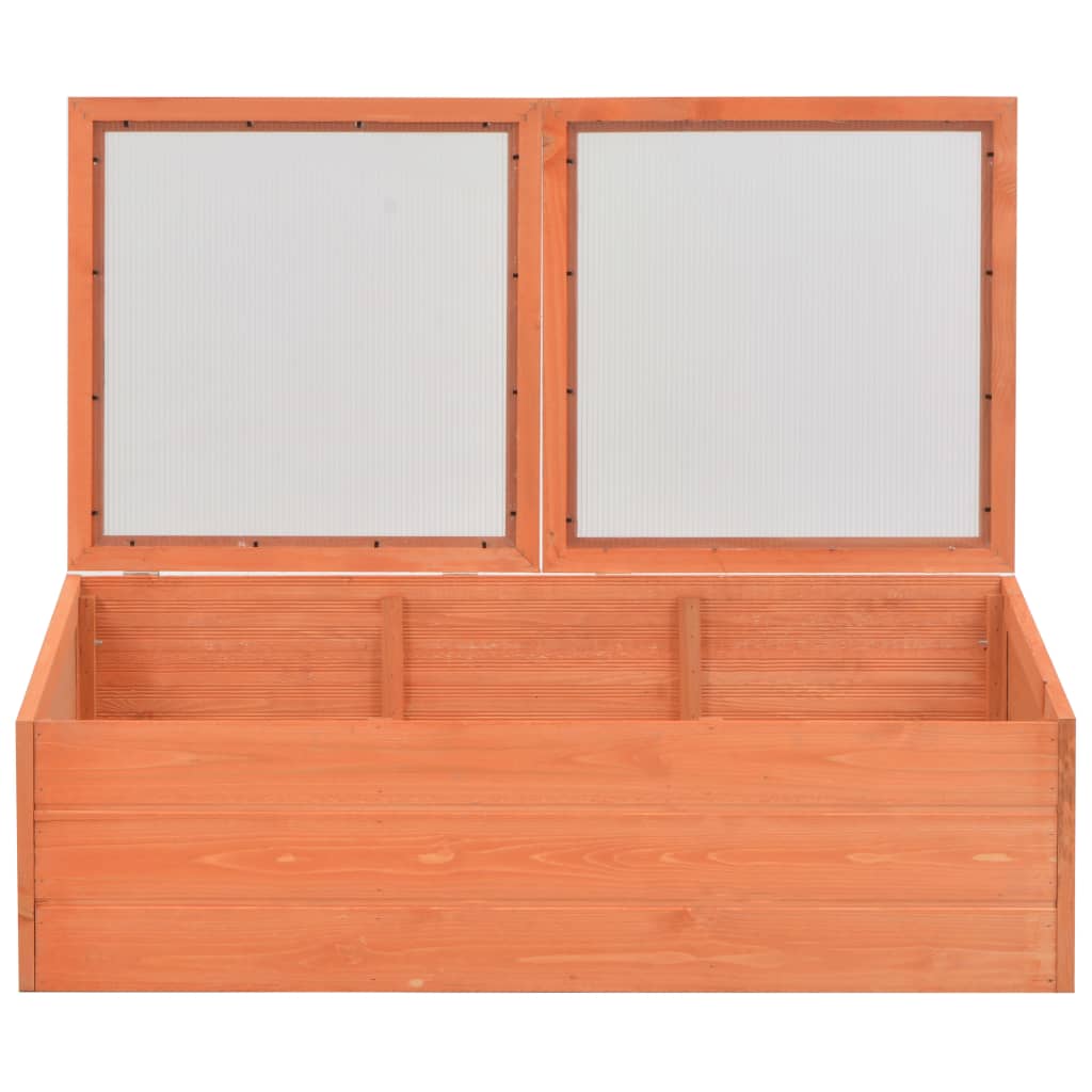 Invernadero de madera 100x50x34 cm