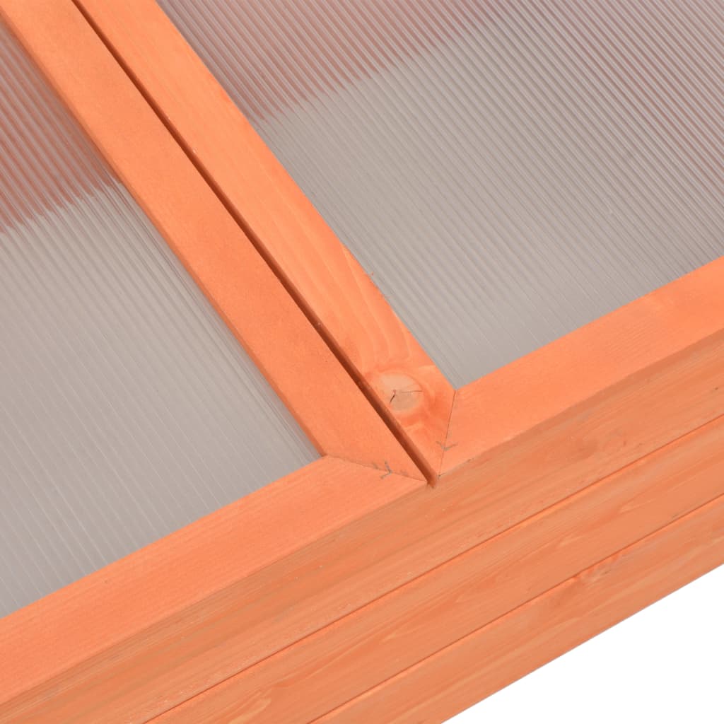 Invernadero de madera 100x50x34 cm