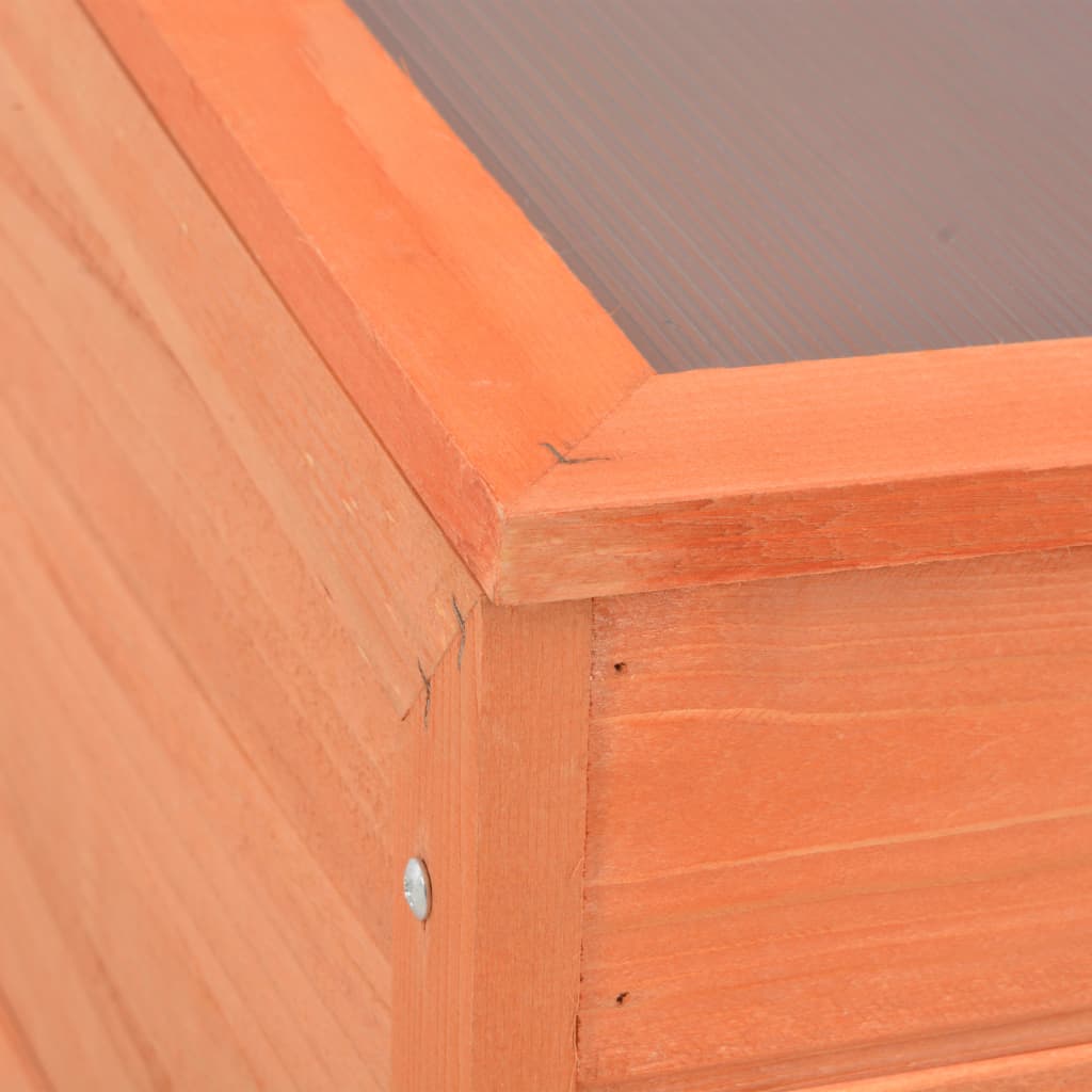 Invernadero de madera 100x50x34 cm