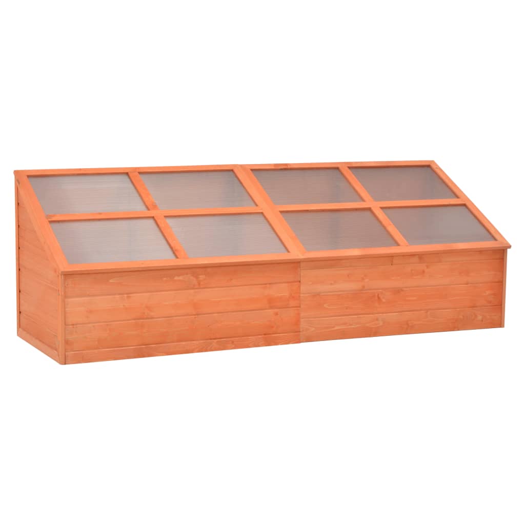 Invernadero de madera 100x50x34 cm