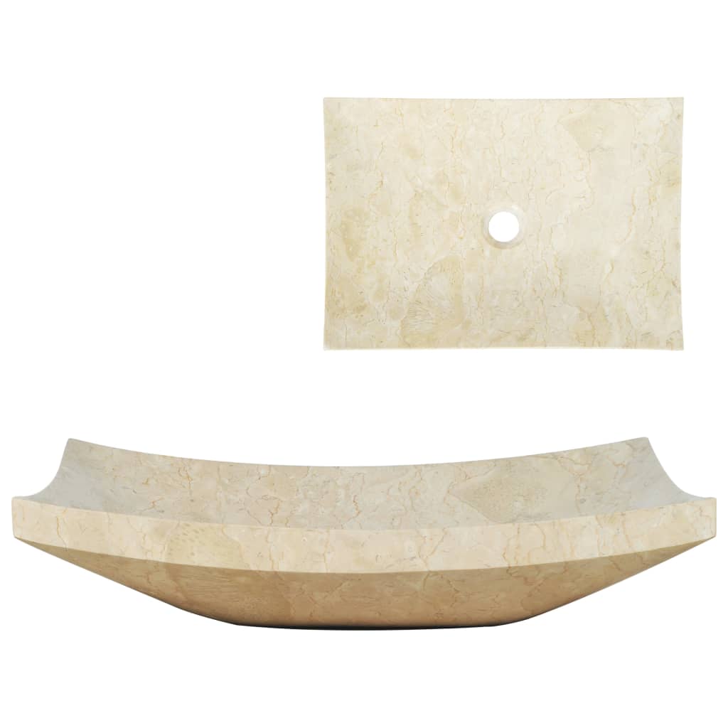 Lavabo 40x12 cm mármol negro