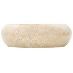 Lavabo de mármol crema 40x12 cm