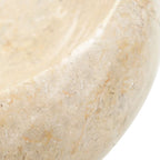 Lavabo de mármol crema 40x12 cm