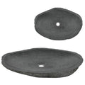 Lavabo de piedra de río ovalado 60-70 cm