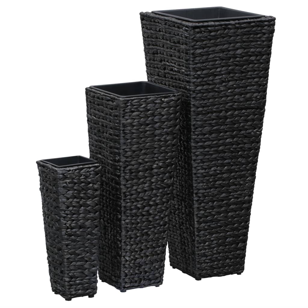 Conjunto de arriates 3 piezas jacinto de agua
