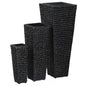 Conjunto de arriates 3 piezas jacinto de agua