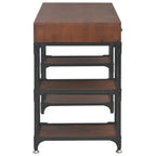 Escritorio con 3 cajones 110x50x78 cm madera maciza abeto