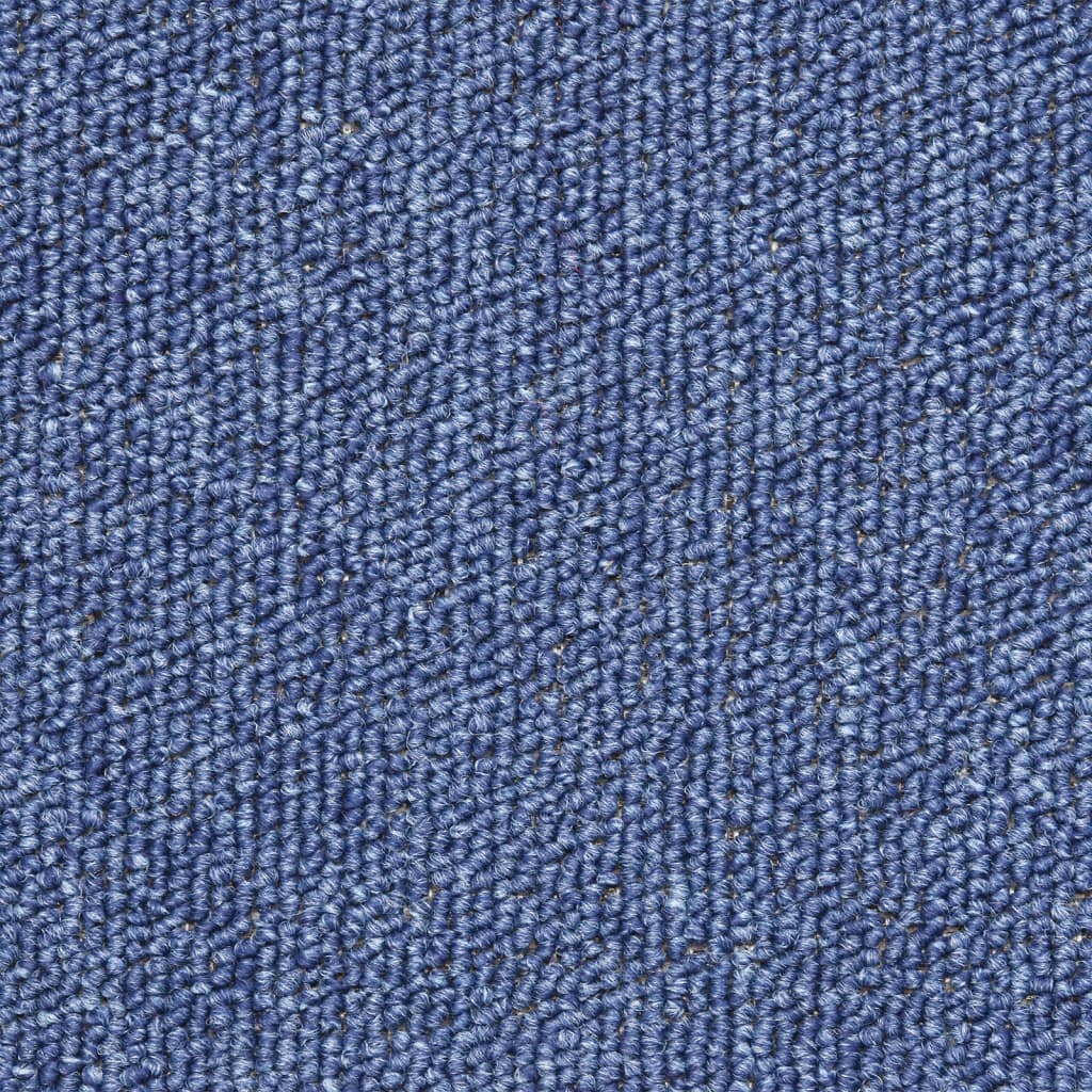Alfombrillas para escaleras 15 unidades 56x17x3 cm Azul Semicircular