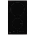 Placa de inducción con 2 quemadores control táctil 3500 W