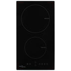 Placa de inducción con 2 quemadores control táctil 3500 W