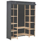 Armario de ropa de 3 niveles 110x40x170 cm