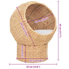 Cesta para gatos de hierba marina
