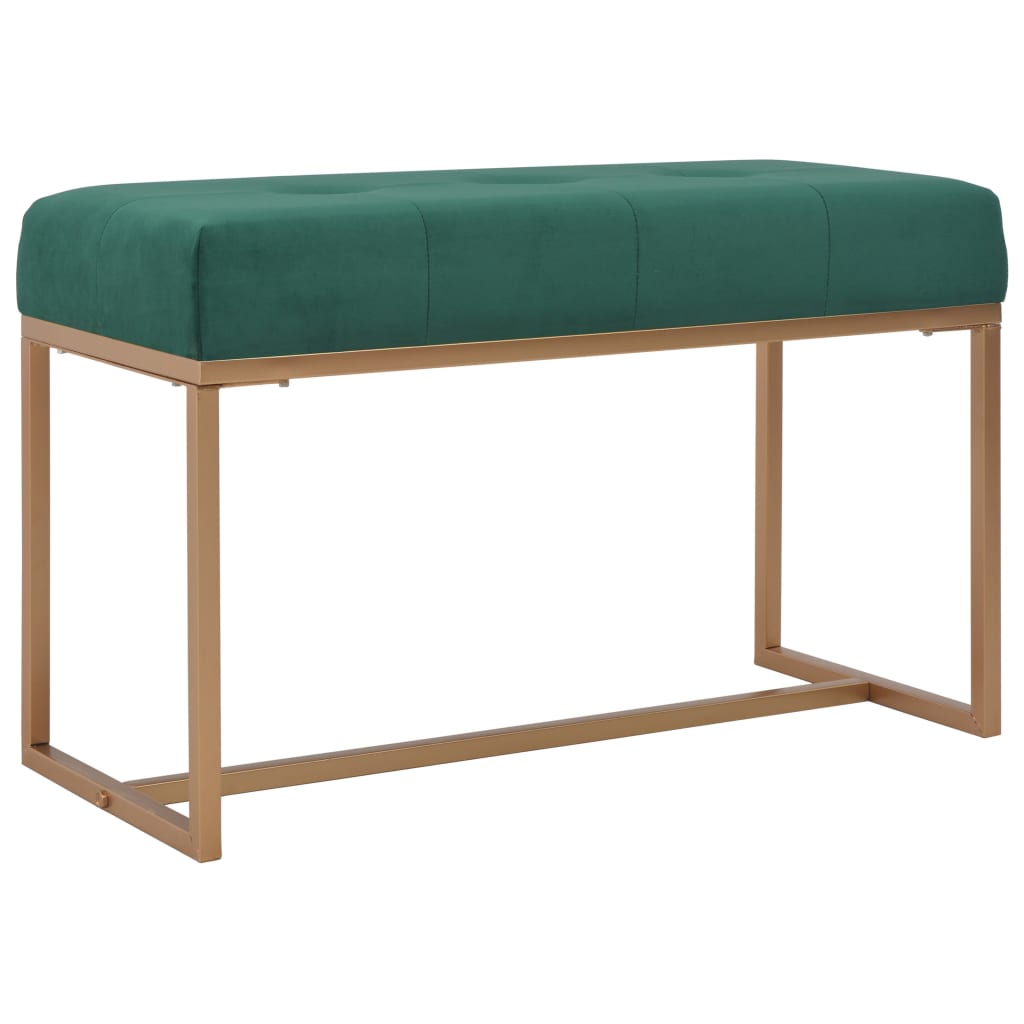 Banco 80 cm terciopelo beige