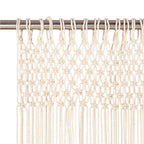 Cortina de macramé algodón 140x240 cm