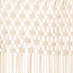 Cortina de macramé algodón 140x240 cm