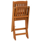 Sillas de comedor infantiles 2 uds madera maciza eucalipto