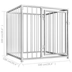 Perrera de exterior 100x100x100 cm