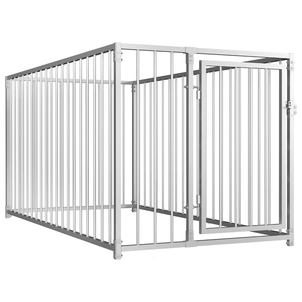 Perrera de exterior 100x200x100 cm