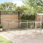 Jaula perrera de exterior 200x200x100 cm