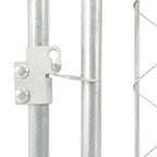 Perrera de exterior con techo 100x100x125 cm