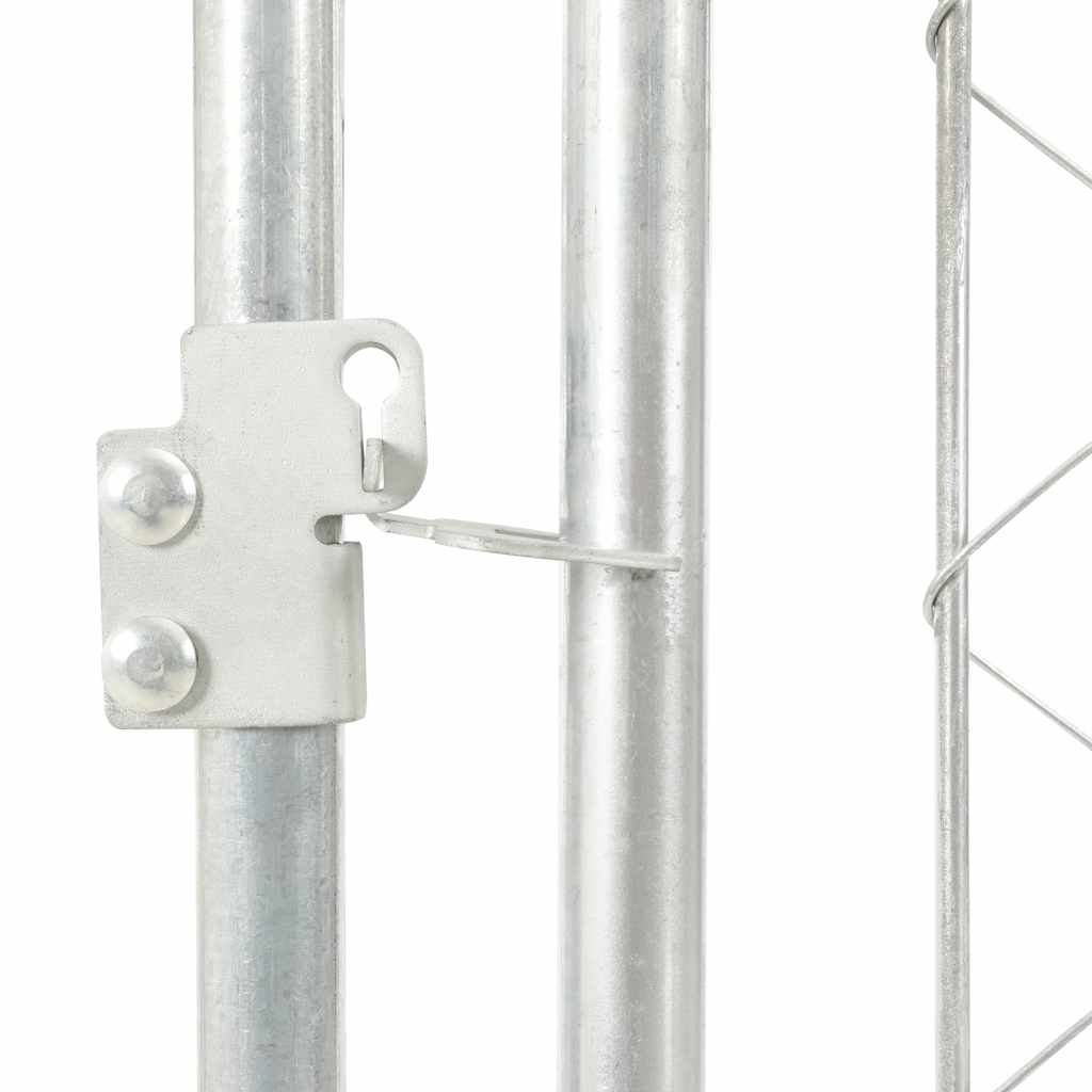 Perrera de exterior con techo 100x100x125 cm