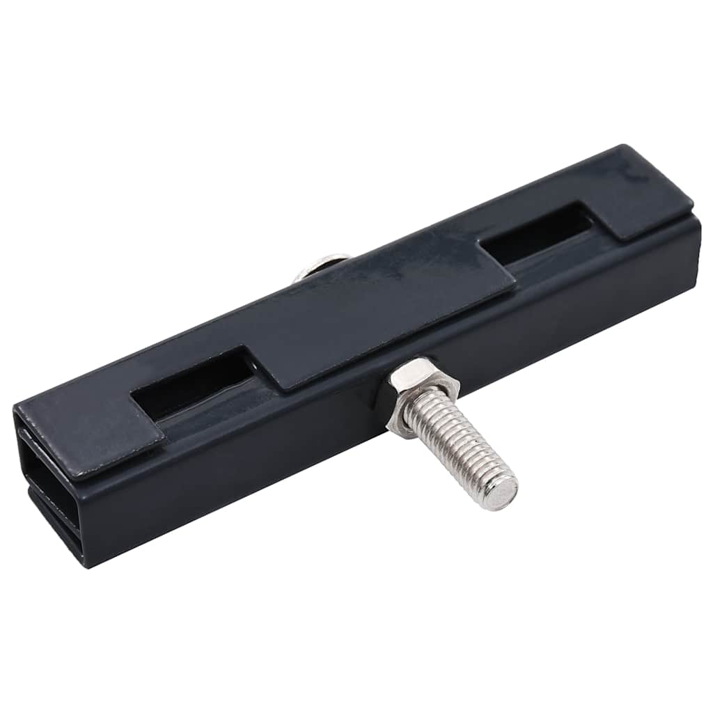 U-shaped garden carpet connector 10 sets anthracite gray