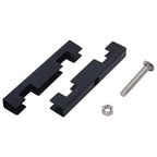 U-shaped garden carpet connector 10 sets anthracite gray