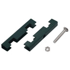 U-shaped garden carpet connector 10 sets green