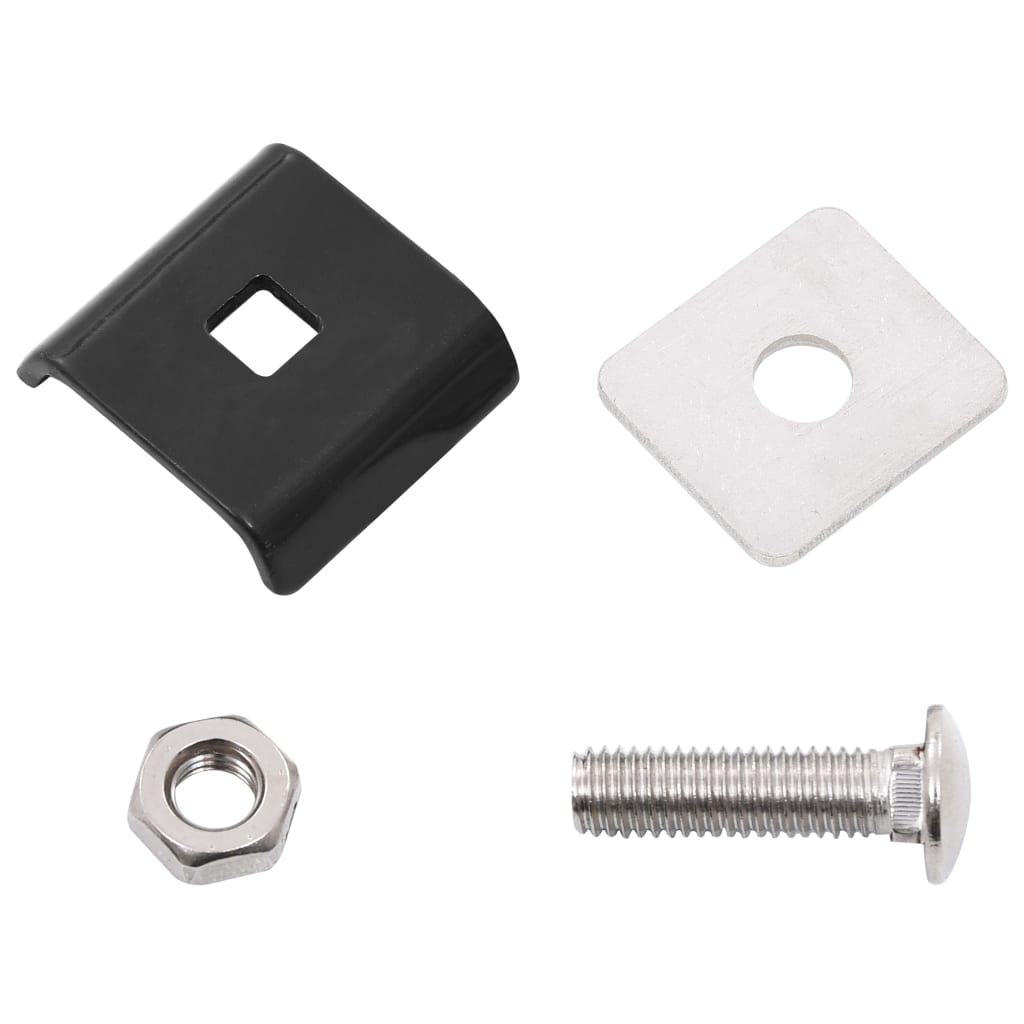 Trellis Connector 25 Sets Anthracite Grey