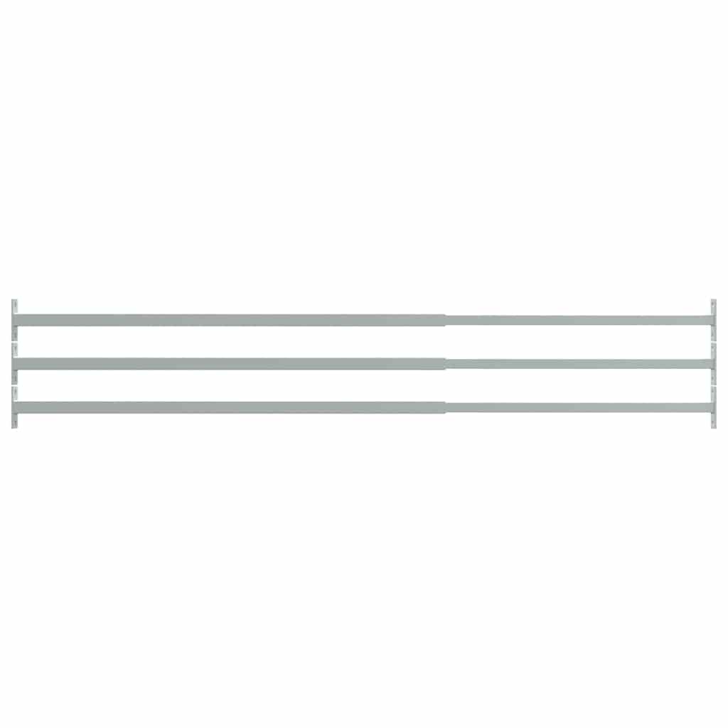 Barras de seguridad ajustables para ventanas 3 uds 710-1200 mm