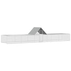 Gallinero acero galvanizado 10x2x2 m