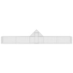 Gallinero acero galvanizado 10x2x2 m