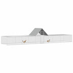 Gallinero acero galvanizado 10x2x2 m