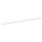 Pinchos de muro 25 unidades acero 1 m