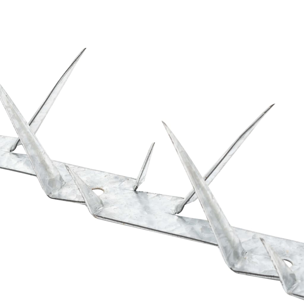 Pinchos de muro 25 unidades acero 1 m
