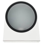 Lámparas de pared para jardín 2 uds. redonda blanca 11 W