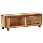 Mueble para TV madera maciza reciclada 100x30x33 cm