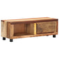 TV cabinet solid reclaimed wood 100x30x33 cm