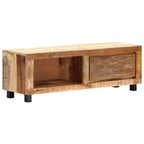 Mueble para TV madera maciza reciclada 100x30x33 cm