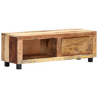 Mueble para TV madera maciza reciclada 100x30x33 cm