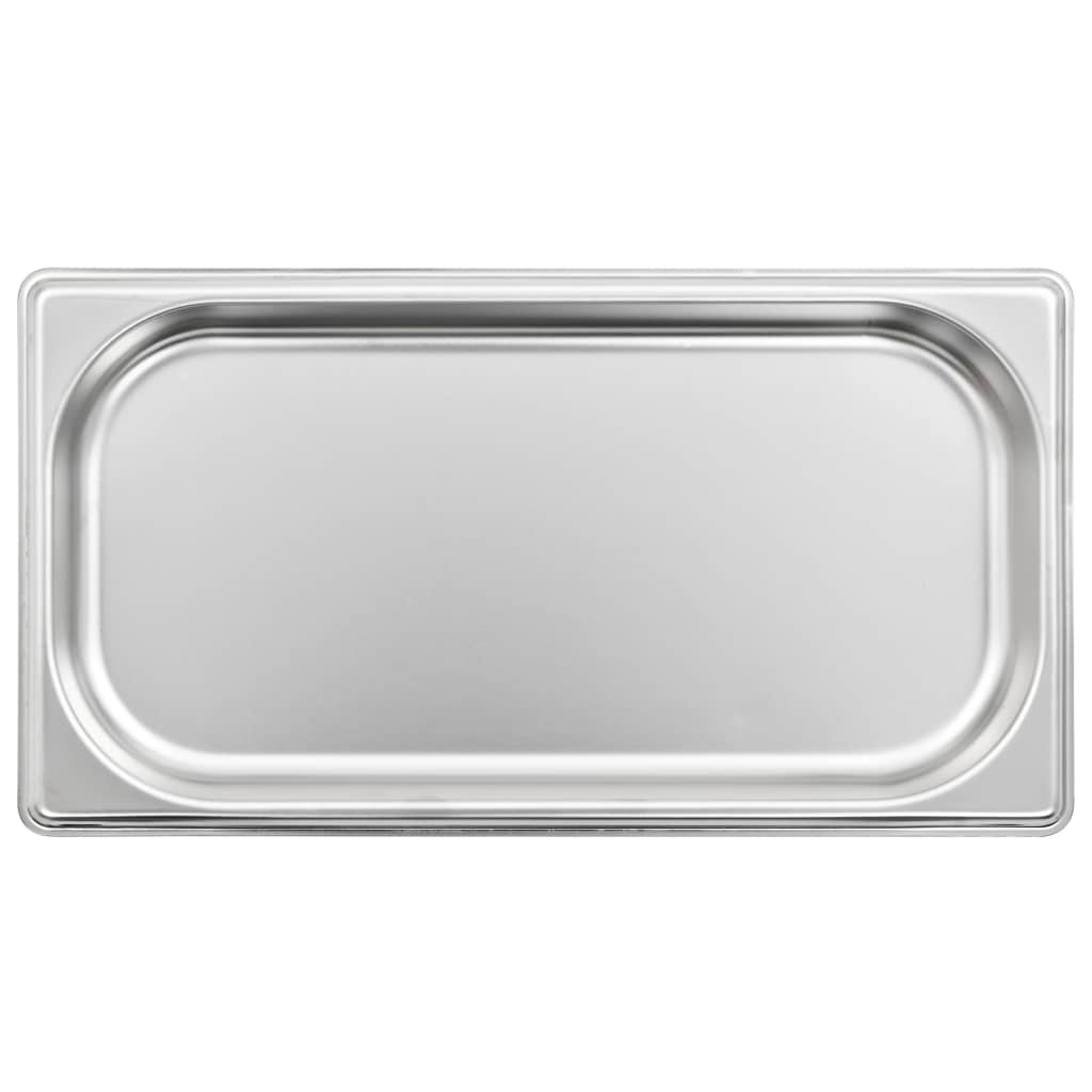 Bandejas Gastronorm 12 unidades GN 1/3 20 mm acero inoxidable