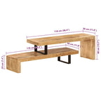 Mueble para TV madera maciza de mango