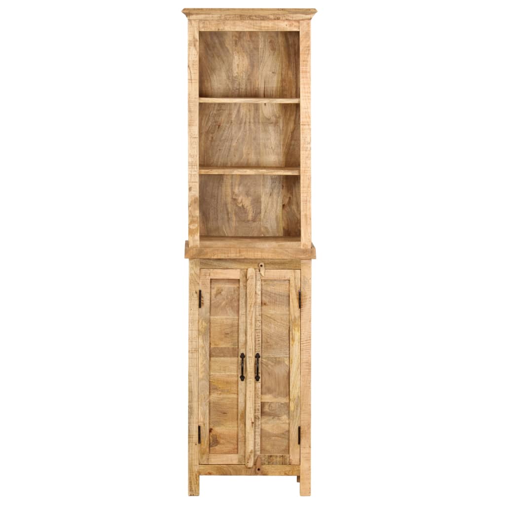 Estantería de madera maciza de mango 50x30x180 cm