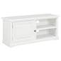 Mueble para TV de madera blanco 90x30x40 cm