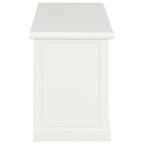 Mueble para TV de madera blanco 90x30x40 cm