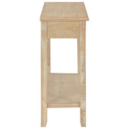 Mesa consola de madera 110x35x80 cm