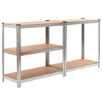 Estanterías de MDF 2 unidades 90x40x180 cm