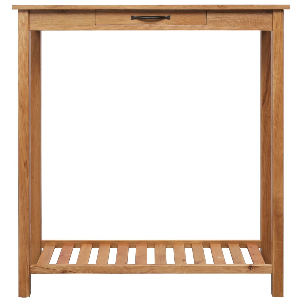 Set de mesa y sillas de bar 3 piezas madera maciza de roble