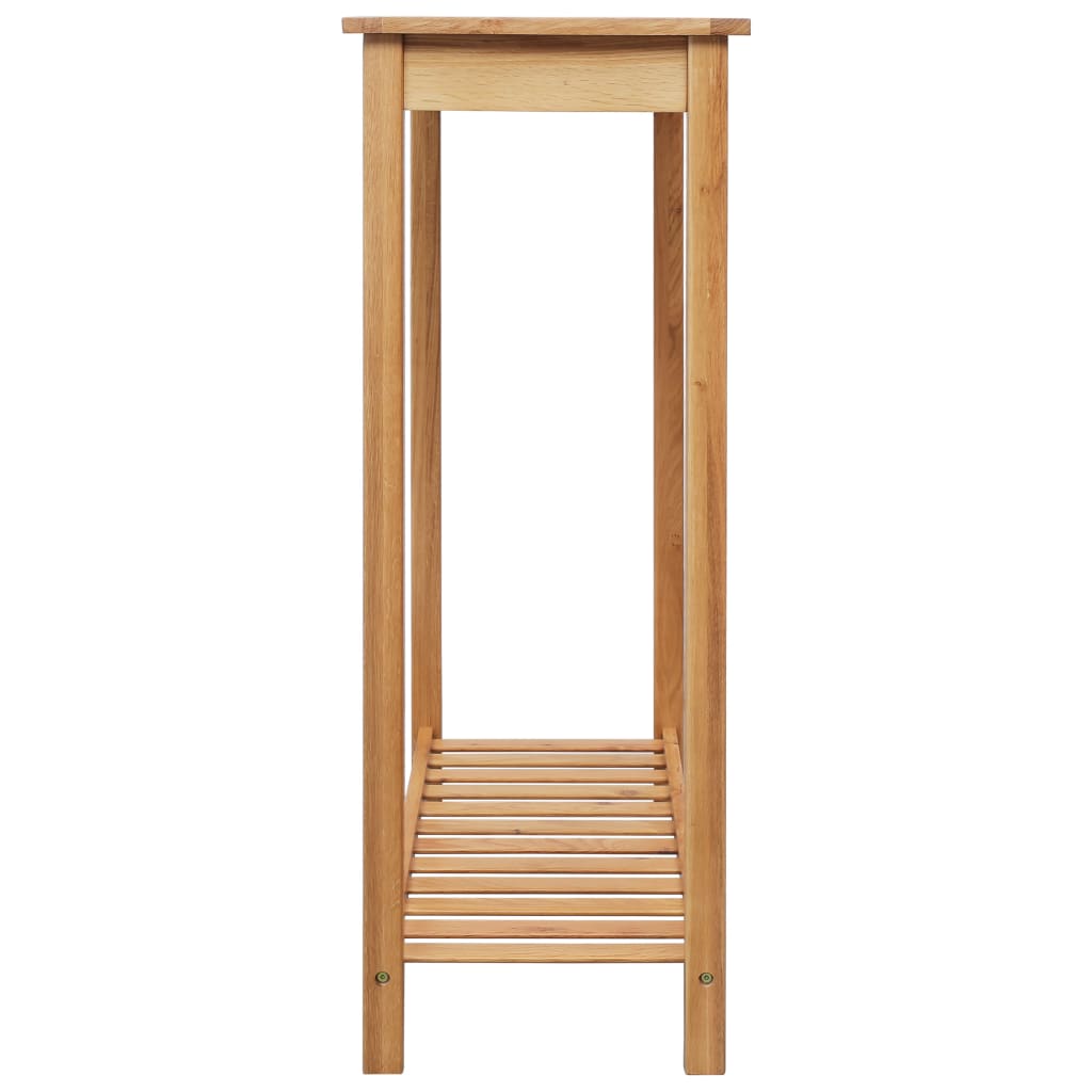 Set de mesa y sillas de bar 3 piezas madera maciza de roble